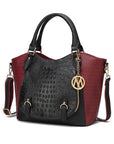 MKF Collection Jacqueline Signature Satchel Bag