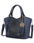 MKF Collection Jacqueline Signature Satchel Bag