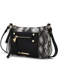 MKF Collection Essie Snake embossed Crossbody