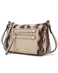 MKF Collection Essie Snake embossed Crossbody