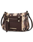 MKF Collection Essie Snake embossed Crossbody