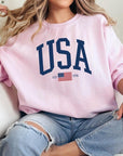 USA Est 1776 Graphic Fleece Sweatshirts