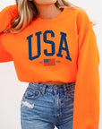 USA Est 1776 Graphic Fleece Sweatshirts