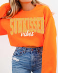 Sunkissed Vibes Graphic Fleece Sweatshirts