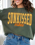 Sunkissed Vibes Graphic Fleece Sweatshirts