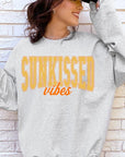 Sunkissed Vibes Graphic Fleece Sweatshirts