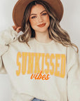 Sunkissed Vibes Graphic Fleece Sweatshirts