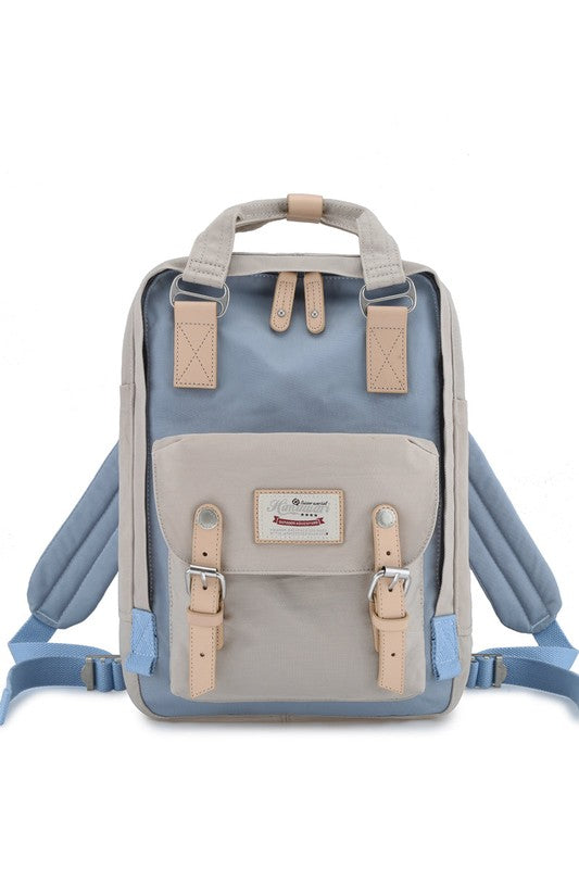 Vintage Waterproof Backpack Multi Color