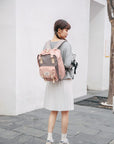 Vintage Waterproof Backpack Multi Color