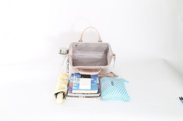 Sling Waterproof Handbag Multi in Pastels