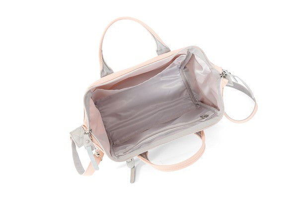 Sling Waterproof Handbag Multi in Pastels