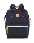 Water Resistant Work Laptop Backpack in Solid Color