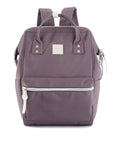 Water Resistant Work Laptop Backpack in Solid Color