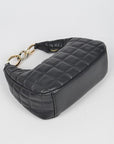 Quilted Top Handle Convertible Swing Bag