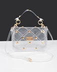 Studded Transparent Stadium Bag