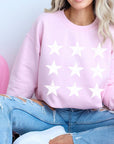 Stars Graphic Fleece Sweatshirts