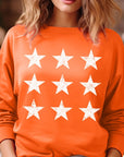 Stars Graphic Fleece Sweatshirts