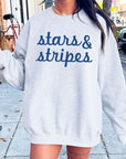 Stars & Stripes Graphic Fleece Sweatshirts