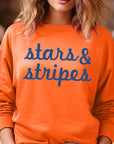 Stars & Stripes Graphic Fleece Sweatshirts