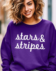 Stars & Stripes Graphic Fleece Sweatshirts