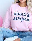 Stars & Stripes Graphic Fleece Sweatshirts