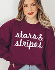 Stars & Stripes Graphic Fleece Sweatshirts