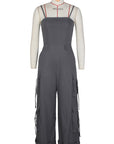 Women's Cargo Style Summer Jumpsuit by Claude