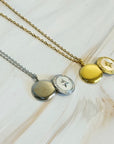 Shine Compass Open Locket Pendant Necklace