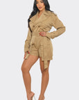 Sophisticated Utility Romper by Athina