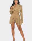 Sophisticated Utility Romper by Athina