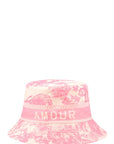 Tree And AMOUR Embroidery Bucket Hat