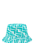 Greek Pattern Print Bucket Hat