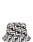 Greek Pattern Print Bucket Hat