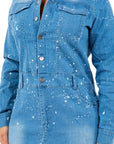 Women's Fashion Denim Dress by Claude