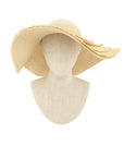 Wide Brim Straw Sun Visor