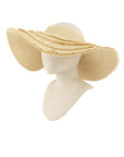 Wide Brim Straw Sun Visor