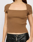 Emory Park Square Neckline Top