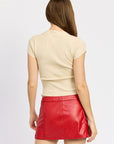 Emory Park Square Neckline Top