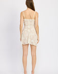 Emory Park Spaghetti Strap Lace Mini Dress