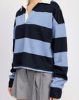 Emory Park Oversized Rugby Stripe Polo