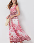 Women's Fashion Chiffon Maxi Dress by Claude