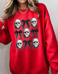 Horror Halloween Graphic Fleece Sweatshirts