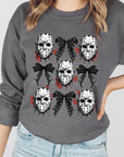 Horror Halloween Graphic Fleece Sweatshirts