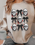 Horror Halloween Graphic Fleece Sweatshirts