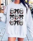 Horror Halloween Graphic Fleece Sweatshirts