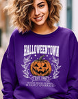 Halloweentown Pumpkin Graphic Fleece Sweatshirts