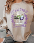 Salem Witchy Graphic Fleece Sweatshirts