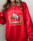 Salem Witchy Graphic Fleece Sweatshirts