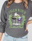 Salem Witchy Graphic Fleece Sweatshirts