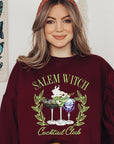 Salem Witchy Graphic Fleece Sweatshirts